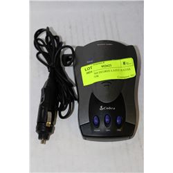 COBRA 360 DEGREE LAZER RADAR DETECTOR