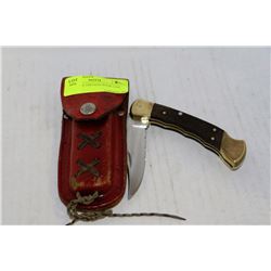 AUTHENTIC VINTAGE BUCK 110X WOOD &