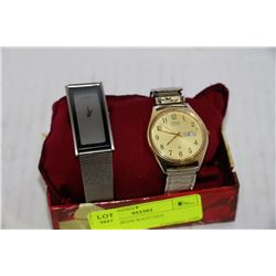 PAIR OF MENS WATCHES
