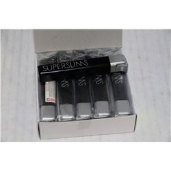 BOX OF 10 SUPERSLIMS LIGHTERS