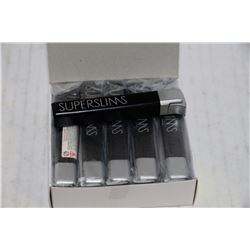 BOX OF 10 SUPERSLIMS LIGHTERS