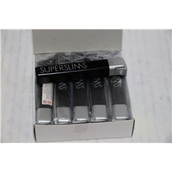 BOX OF 10 SUPERSLIMS LIGHTERS