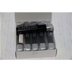 BOX OF 10 SUPERSLIMS LIGHTERS