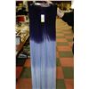 Image 1 : BLUE STRAPLESS SUMMER DRESS SIZE M