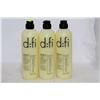 Image 1 : 3 BOTTLES OF D:FI MOSTURIZING SHAMPOO