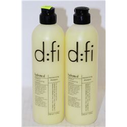 2 BOTTLES OF D:FI MOSTURIZING SHAMPOO