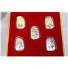 5 PIECE YEAR OF THE RABBIT ELECTROPLATED COIN SET