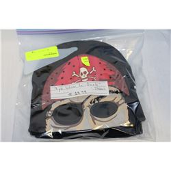 3 PACK GLOW IN THE DARK TOQUE