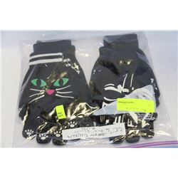 6 PACK OD SAFETY GLOW IN THE DARK GLOVES