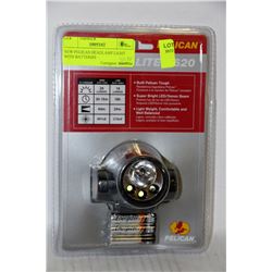 NEW PELICAN HEADLIGHT W/ BATERIES