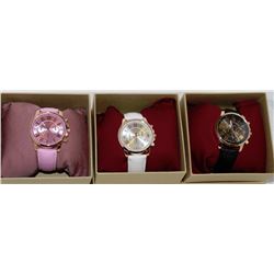 SET OF 3 GENEVA WATCHES