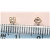 Image 2 : #4-14K GOLD DIAMOND- (0.19CT) EARRINGS