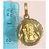 Image 2 : #23-10K GOLD JESUS CHRIST PENDANT ( APP. 1.5G)