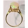 Image 3 : #29-10K GOLD OPAL RING