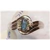 Image 1 : #46-14 WHITE GOLD ALEXANDRITE (0.96CT) & DIAMOND