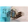 Image 2 : #46-14 WHITE GOLD ALEXANDRITE (0.96CT) & DIAMOND