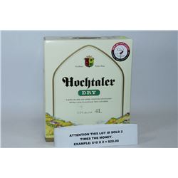 4L CASE OF HOCHTALER DRY WHITE WINE 11.5% X2