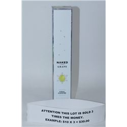 200ML BOTTLE OF NAKED GRAPE VIDAL ICEWINE 9.5% X3