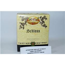 4L CASE OF SCHLOSS DRY WHITE WINE 11.5% X2