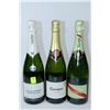 Image 1 : THREE VARIOUS BOTTLES OF SPARKLING WHITE WINE