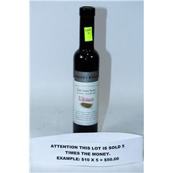 200ML BOTTLE OF THE LOST BARS ICEWINE 8.5% X5