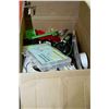 Image 1 : BOX OF ASSORTED ELECTRICAL ITEMS INCLUDING A