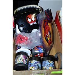 BOX W/SPIDERMAN COMPUTER, SPIDERMAN