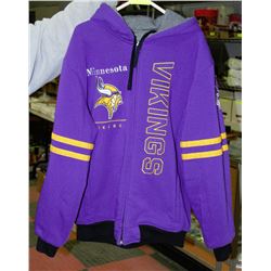 NFL MINNESOTA VIKINGS REVERSIBLE HOODIE