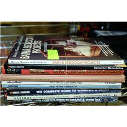 BUNDLE OF HOME IMPROVEMENT BOOKS