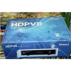 COMPLETE SHAW HDPVR 500 GB TOP BOX