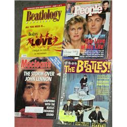 LOT OF 4 BEATLES COLLECTOR MAGAZINES