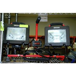 CRAFTSMAN TWIN HALOGEN 1000 WATT