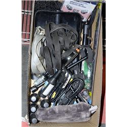 BOX OF AUTOMOTIVE SUPPLIES INCL.