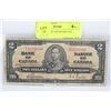 Image 1 : 1937 TWO DOLLAR BANKNOTE