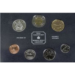 CANADA 1999 SPECIMEN SET IN ORIGINAL BOX
