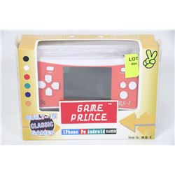 NEW GAME PRINCE WITH BUILT IN GAMES INC.