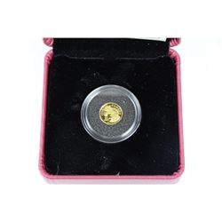 2014 PURE GOLD ROYAL CANADIAN MINT CHIPMUNK COIN