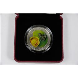 2014 ROYAL CANADIAN MINT COLOURED COIN OF