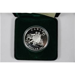 2001-50TH ANNIVERSARY SILVER DOLLAR OF THE