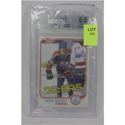 1981-82 TOPPS #16 WAYNE GRETZKY HOCKEY CARD