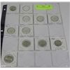 Image 1 : SILVER CANADIAN 25 CENT COLLECTION INCLUDING. X11