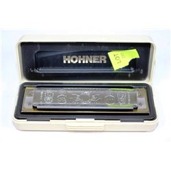 HOHNOR "MARINE BAND" 1896 HARMONICA  IN CASE