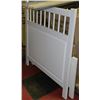 Image 1 : SHOWHOME WHITE SINGLE BED FRAME