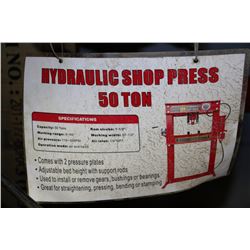 50 TON SHOP PRESS