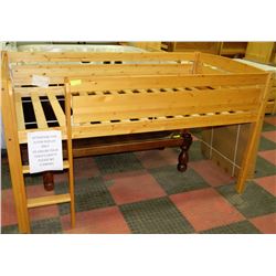 SINGLE PINE SPACESAVER BEDFRAME