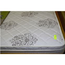 UNWRAPPED FLOOR MODEL SPRINGWALL EUROTOP MATTRESS