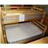 Image 1 : NEW IN BOX DOUBLE/SINGLE PINE BUNKBED
