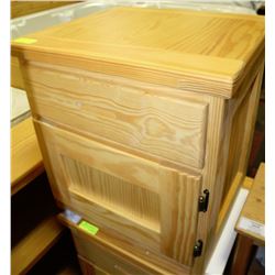 NEW PINE 2 DRAWER NIGHTSTAND RETAIL $449.00
