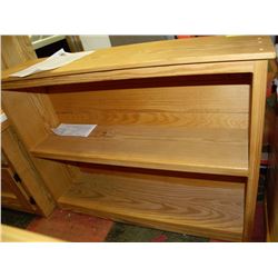 NEW PINE WIDE BOOKCASE 31" TALL RETAIL $339.00