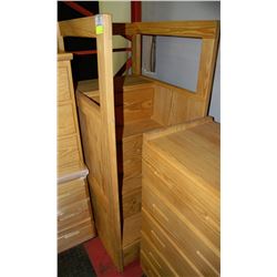 NEW PINE BUNK BED STAIRCASE WITH DRAWERS RETAIL